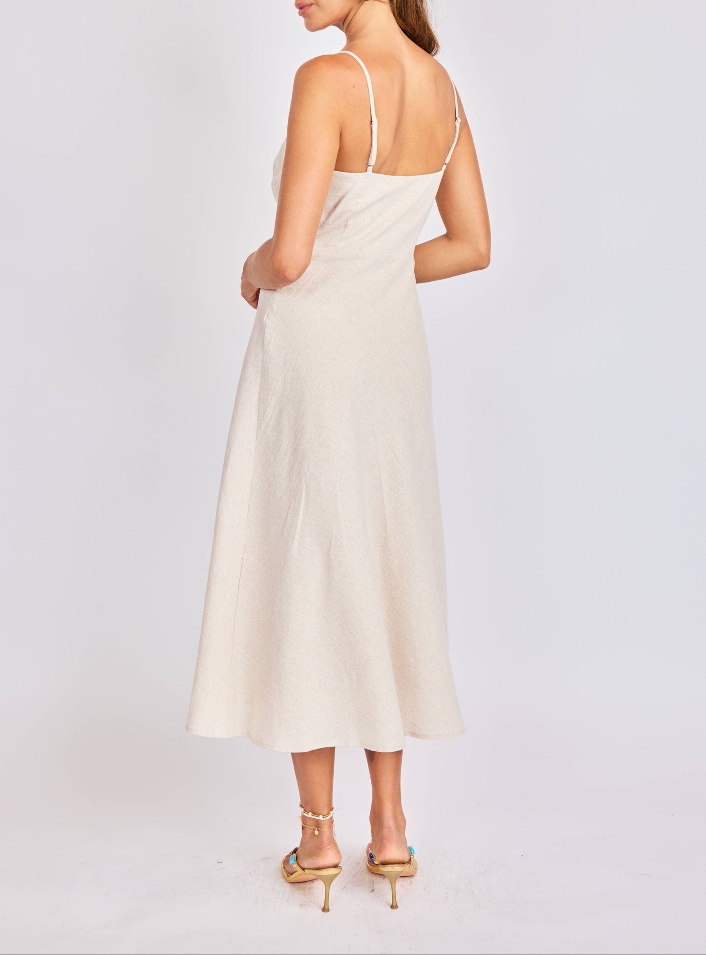 Sandbar Tank Dress - Natural