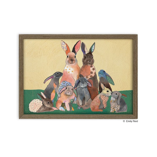 Multiplying Framed Canvas Art